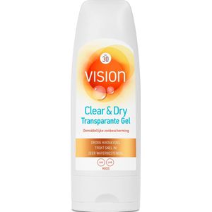 1+1 gratis: Vision Clear & Dry Transparante SPF 30 Gel 185 ml