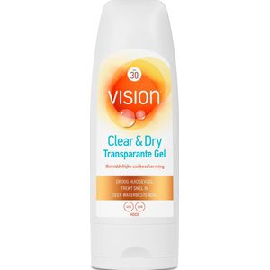 Vision Clear & dry Zonnebrand gel SPF 30 - Factor 30 - 185 ml