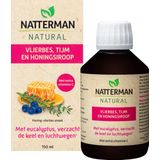 Natterman Vlierbes, Tijm en Honingsiroop Natural 150 ml