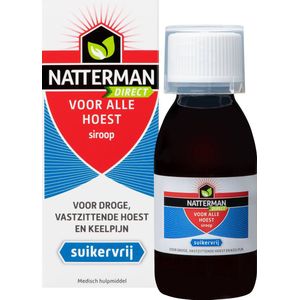 Natterman - Direct Voor Alle Hoest - Suikervrije Siroop - 200ml