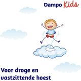 Dampo Kids Kindersiroop Alle hoest + Vrije luchtwegen - Voor droge, vastzittende hoest en keelpijn - Suikervrij - Medisch hulpmiddel - 120 ml
