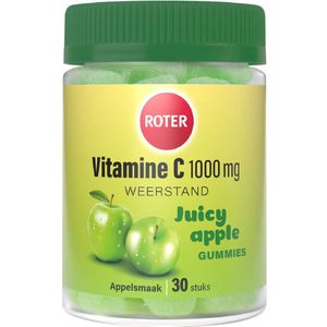 Roter 1000 mg Vitamine C gummy Juicy apple - Ondersteunt de natuurlijke weerstand - 30 gummies