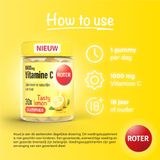 Roter 1000 mg Vitamine C gummy Tasty lemon - Ondersteunt de natuurlijke weerstand - 30 stuks