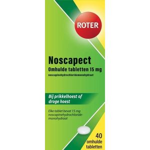 Roter Noscapect Tabletten