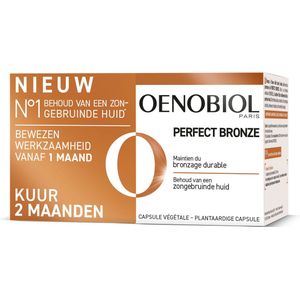 OENOBIOL Perfect Bronze 2x30 Bruinings Capsules - Bruiningsversneller - Bruinen zonder zon - 2x30 caps