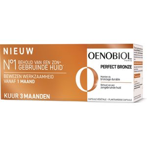 OENOBIOL Perfect Bronze 3x30 Bruinings Capsules - Bruiningsversneller - Bruinen zonder zon - 3x30 caps