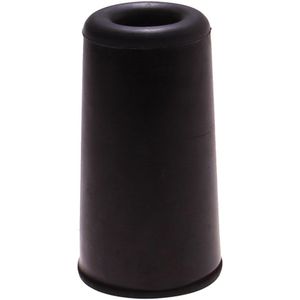 Deurbuffer rubber zwart 25mm