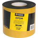 Pandser epdm zk acryl zelfklevend 150mmx20mtr / d=mm
