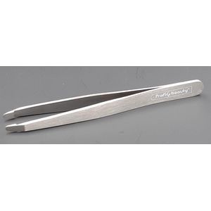 Profi4Beauty professionele pincet / tweezer 4"",  ronde punt , AISI 420  Edelstaal