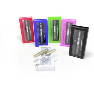 Profi4Beauty® Luxe 3 delige manicure gift set (nagel vijl, pincet, luxe etui) design by Swarovski® elements, groen