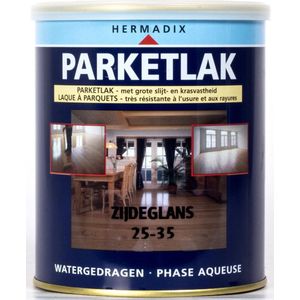 Parketlak | Hermadix | 750 ml (Blank, Zijdeglans, Waterbasis)