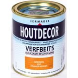 Hermadix Houtdecor Verfbeits Transparant - 0,75 Liter - 652 Grenen