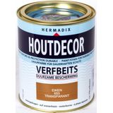 Hermadix Houtdecor Verfbeits Transparant - 0,75 Liter - 653 Eiken