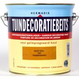 Hermadix Tuindecoratiebeits Transparant 762 Oker Geel - 2.5 l