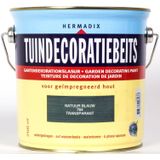 Hermadix Tuindecoratiebeits Transparant 764 Natuur Blauw - 2.5 l