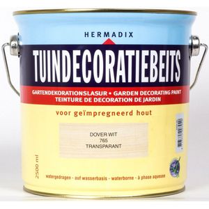 Hermadix Tuindecoratiebeits 765 Dover Wit - 2.5 l