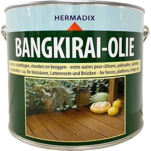 Hermadix Bangkirai-Olie - 2,5 Liter