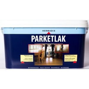 Parketlak eXtra - Waterverdunbare Polyurethaan Acrylaathars - Glansgraden Extra Mat, Zijdeglans, Glans