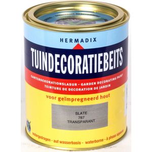 Hermadix Tuindecoratiebeits Transparant 787 Slate - 0.75 L