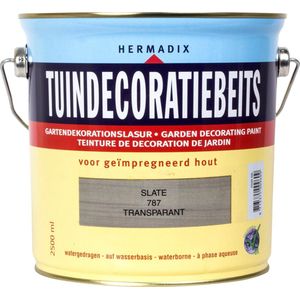 Hermadix Tuindecoratiebeits Transparant 787 Slate - 2.5 L