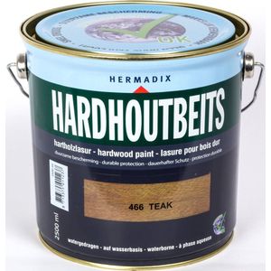 Hermadix Hardhoutbeits - Teak 2,5 liter - Beitsen