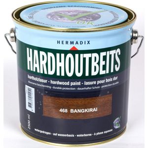 Hermadix hardhoutbeits 2,5L bangkirai