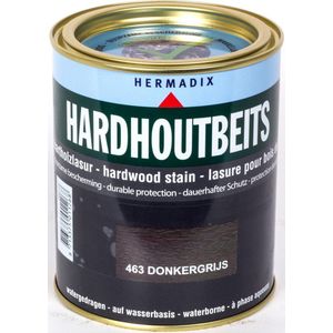 Hermadix Hardhout Beits - 0,75 liter -  463 Donkergrijs