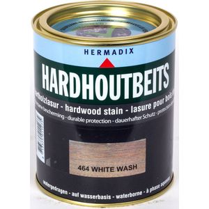 Hermadix - Hardhout Beits - Transparant - Natuurlijke Glans - Geschikt Voor Tuinmeubels