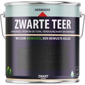 Hermadix Impraline Zwarte Teer - 2,5 liter