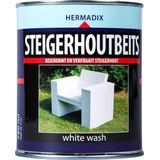 Hermadix Steigerhoutbeits - 0,75 liter - White wash