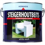 Hermadix Steigerhoutbeits - 2,5 Liter- White Wash