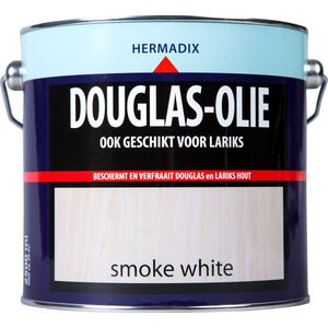 Hermadix Douglas Olie - Smokey White - 2.5 liter | 8713375011770 | Verf
