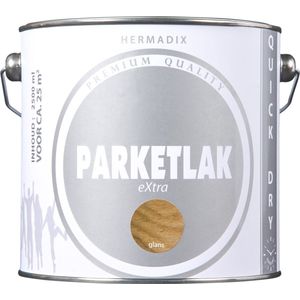Parketlak eXtra - Waterverdunbaar - Sneldrogend - Geurarm - Hoogwaardige Bescherming