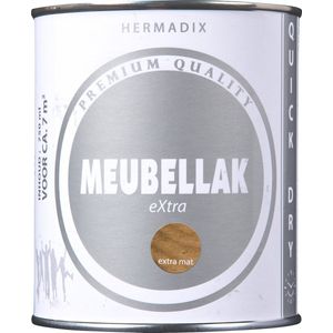Hermadix - Meubellak eXtra Mat - Kleurloos - Watergedragen - Sneldrogend