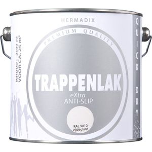Hermadix Trappenlak Extra RAL9010 2,5 LTR