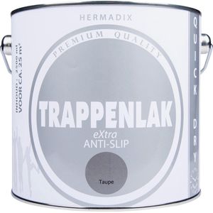 Hermadix trappenlak anti-slip 2,5L taupe