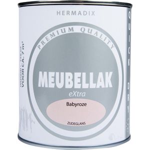 Hermadix Meubellak eXtra - Dekkend - Zijdeglans babyroze