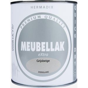 Hermadix Meubellak eXtra - Dekkend - Zijdeglans Grijsbeige