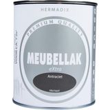 Hermadix Meubellak eXtra - Dekkend - Krijtmat Antraciet