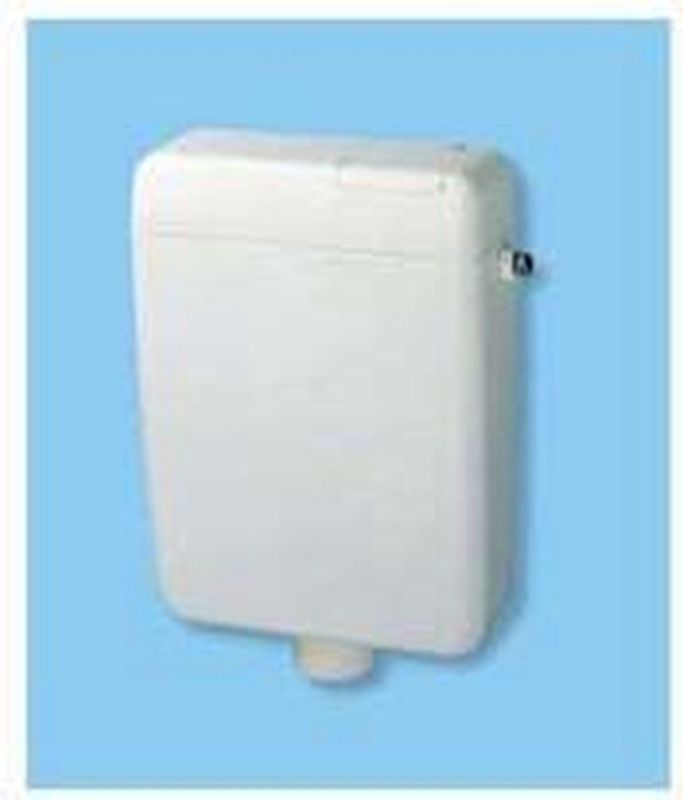 REZI Opbouwspoelreservoir Compact BB4850LAAG - 6L - Wit
