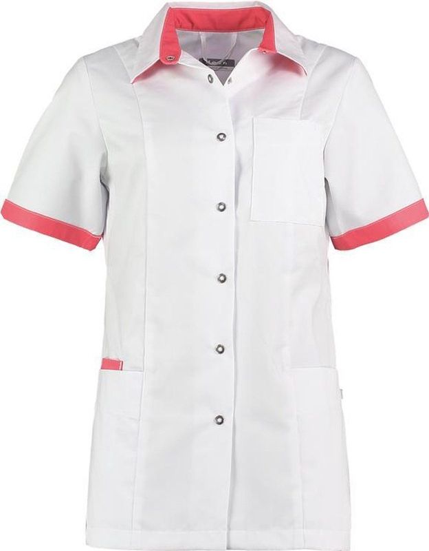 Haen / Bellyclare Dames Zorgjas Fijke Wit / Orient Pink