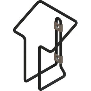 Steco Houder Voor Acculader Wandmontage Matzwart