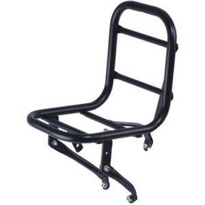 Steco - Voordrager - Zwart - Robuust Ontwerp - Geschikt Voor 16-28 Inch Fietsen
