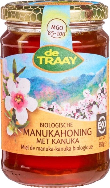 De Traay - Manuka-Kanukahoning - 350g - Vloeibaar