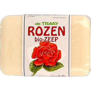 De Traay - Zeep Rozen - Biologisch - Plantaardig - 100g