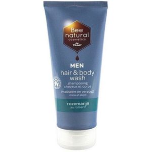 Traay Bee Honest Hair & body wash men rozemarijn 200ml