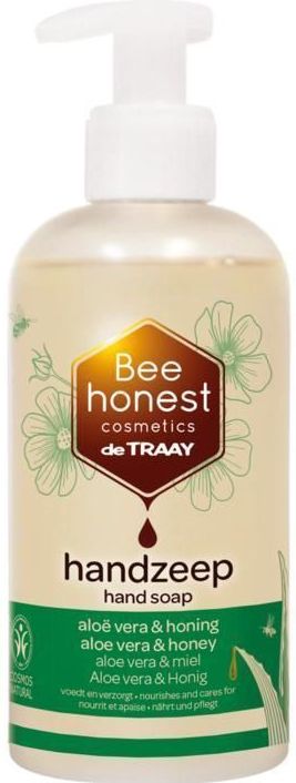 Traay - Bee Honest - Handzeep - Aloe Vera & Honing - 500ml