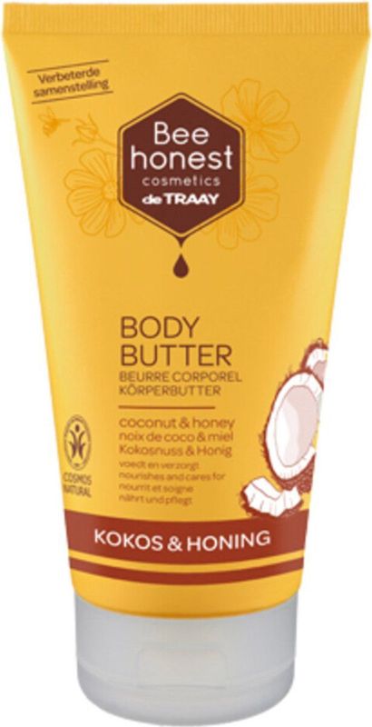 Bee Honest Bodybutter Kokos & Honing 150 ml
