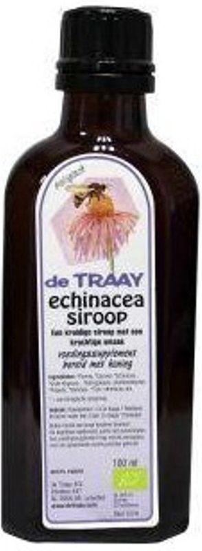 Traay - Echinacea Siroop - Hoestdrank - Eko Bio - Honing, Agavesiroop