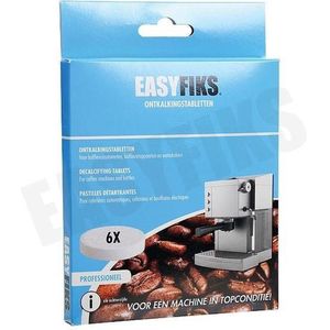 Easyfiks Ontkalkingstabletten PROFESSIONEEL - 6 stuks